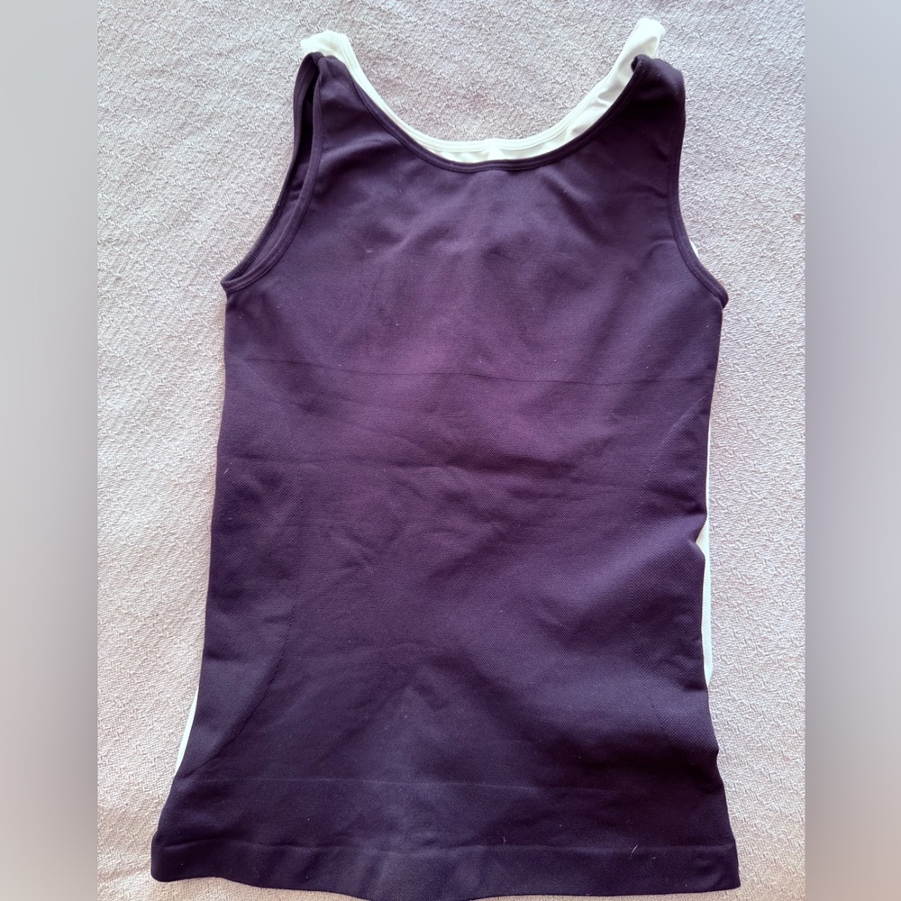 2 Shapermint Scoop Neck Shaping Tank Tops Black and White - Picture 5 of 7